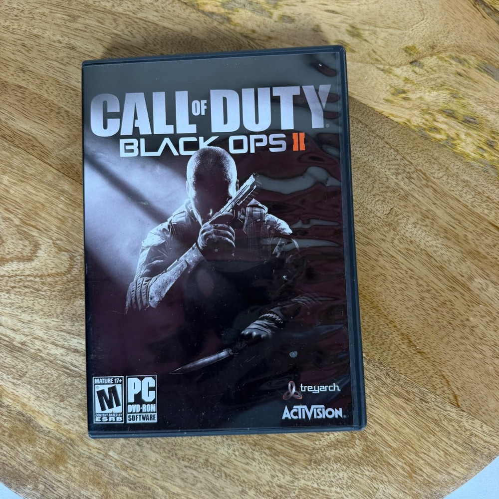 Call of Duty Black Ops II PC DVD-ROM Complete 2-Disc Set Activision Treyarch